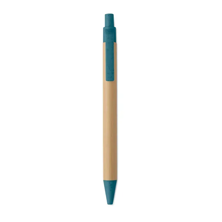 Push button ball pen in bamboo - MO2635 (MOCN#04)